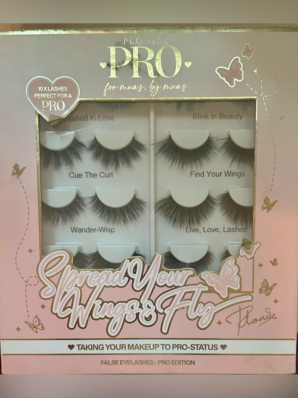 P Louise PRO False Eyelash Set - Black